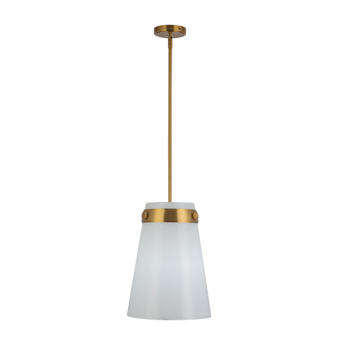 Dahlia One Light Pendant in Brushed Brass (78|AC10640BR)