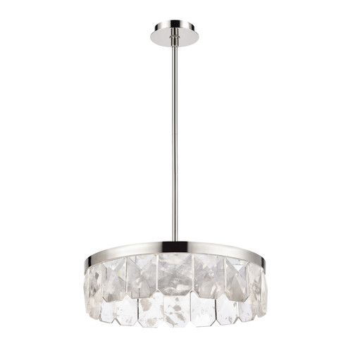 Odraz LED Pendant in Polished Nickel (360|P11802LED24PN)