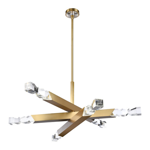 Mamadim LED Chandelier in Aged Brass (360|CD11349LED63x3AGB)
