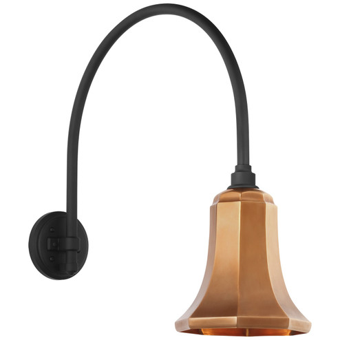 Academy Barn Light LED Barn Light in Matte Black (268|TOB2815MBKS8SC)