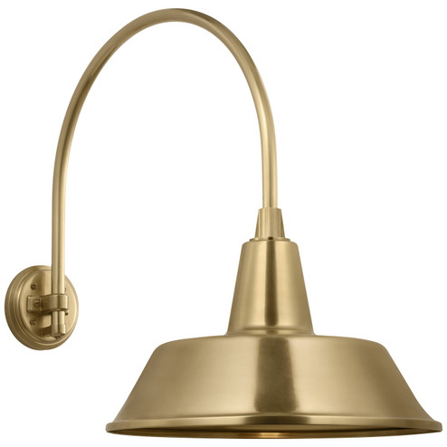 Academy Barn Light LED Barn Light in Hand-Rubbed Antique Brass (268|TOB2815HABS2HAB)