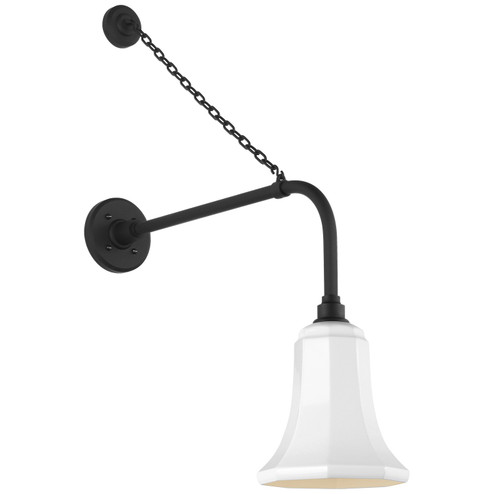 Academy Barn Light LED Barn Light in Matte Black (268|TOB2810MBKS8WHT)