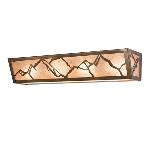 Mountains Four Light Vanity in Antique Copper (57|281033)