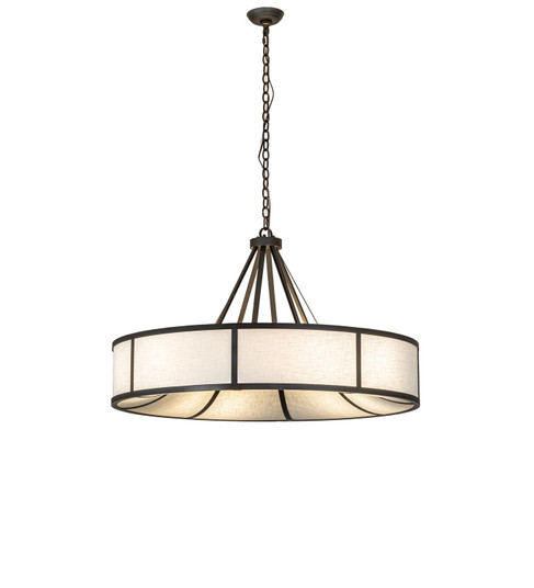 Cilindro Ventura Eight Light Pendant in Oil Rubbed Bronze (57|280779)