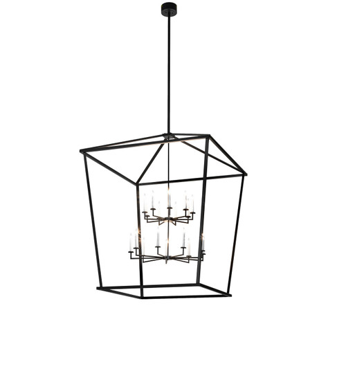 Kitzi 18 Light Pendant in Solar Black (57|278588)