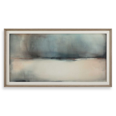 Deep Rains Abstract Print in Natural Light Pine (52|32430)