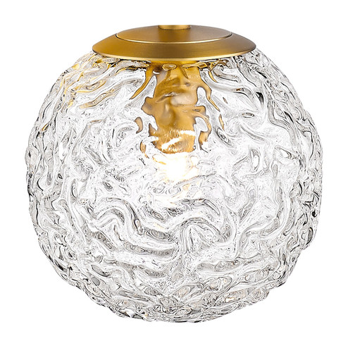 Barrington One Light Wall Sconce in Brushed Brass (405|G3205CLBB)