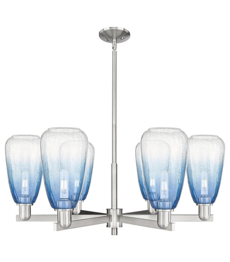 Arcadia Six Light Chandelier in Satin Nickel (405|7166CRSNG4806SB)