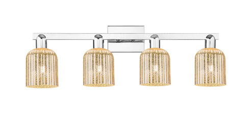 Arcadia Four Light Bath Vanity in Polished Chrome (405|7164WPCG5595ME)