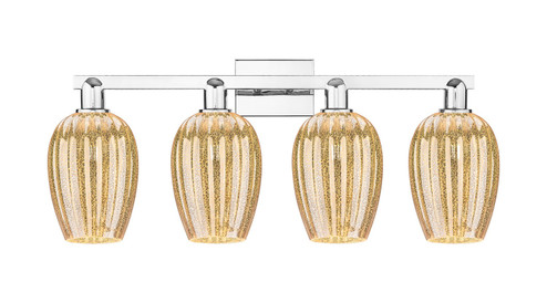 Arcadia Four Light Bath Vanity in Polished Chrome (405|7164WPCG4576ME)