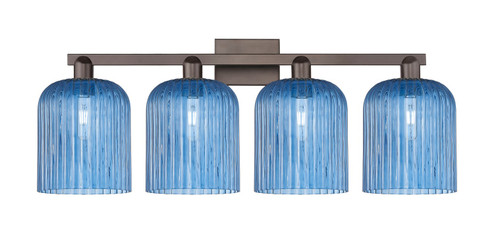 Arcadia Four Light Bath Vanity in Oil Rubbed Bronze (405|7164WOBG5598BL)