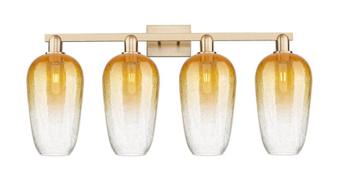 Arcadia Four Light Bath Vanity in Champagne Bronze (405|7164WCBG4847AM)