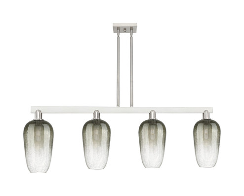 Arcadia Four Light Island Pendant in Brushed Satin Nickel (405|7164ISNG4847SL)