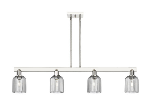 Arcadia Four Light Island Pendant in Polished Nickel (405|7164IPNG5595SM)