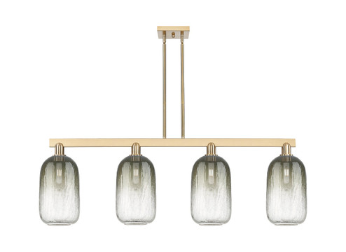 Arcadia Four Light Island Pendant in Champagne Bronze (405|7164ICBG4827SL)