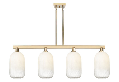 Arcadia Four Light Island Pendant in Champagne Bronze (405|7164ICBG4827OP)