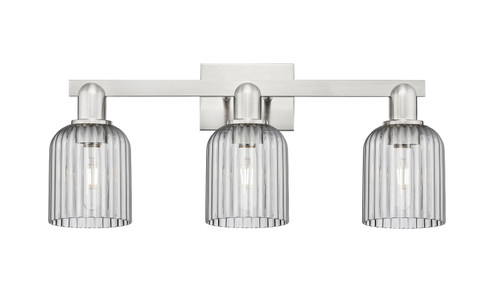 Arcadia Three Light Bath Vanity in Brushed Satin Nickel (405|7163WSNG5595SM)