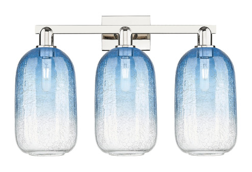 Arcadia Three Light Bath Vanity in Polished Nickel (405|7163WPNG4827SB)