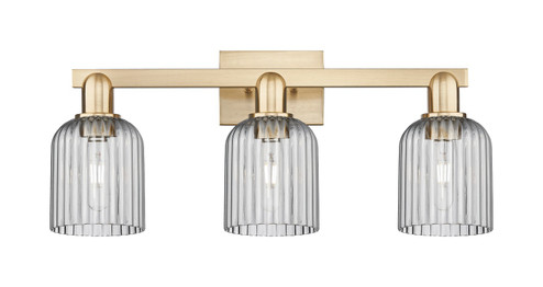 Arcadia Three Light Bath Vanity in Champagne Bronze (405|7163WCBG5595SM)