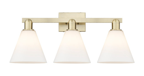 Arcadia Three Light Bath Vanity in Antique Brass (405|7163WABGBC81)