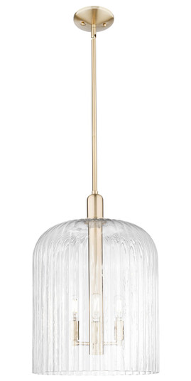Arcadia One Light Mini Pendant in Champagne Bronze (405|7163SCBG55912CL)