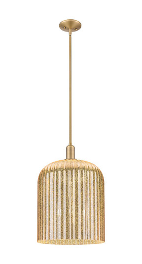 Arcadia One Light Mini Pendant in Brushed Brass (405|7163SBBG55912ME)