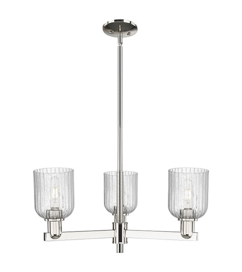 Arcadia Three Light Pendant in Polished Nickel (405|7163CRPNG5595SDY)