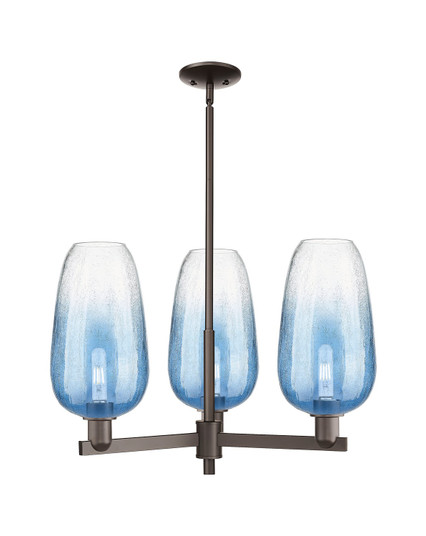 Arcadia Three Light Pendant in Oil Rubbed Bronze (405|7163CROBG4847SB)