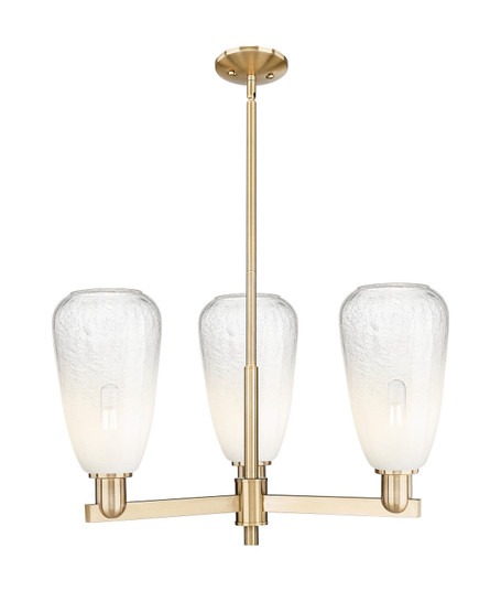 Arcadia Three Light Pendant in Champagne Bronze (405|7163CRCBG4806OP)