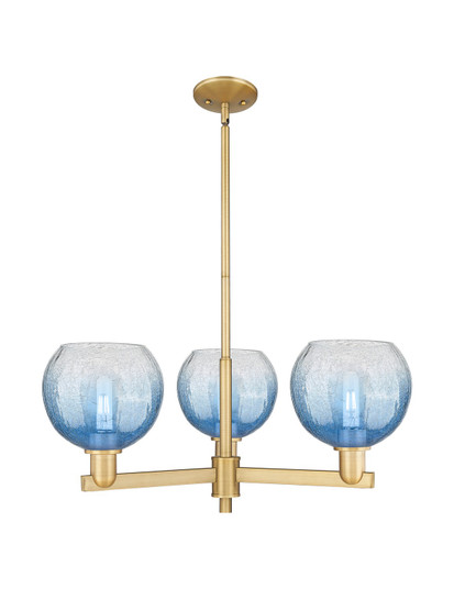 Arcadia Three Light Pendant in Brushed Brass (405|7163CRBBG4838SB)