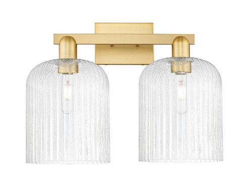 Arcadia Two Light Bath Vanity in Satin Gold (405|7162WSGG5598SDY)