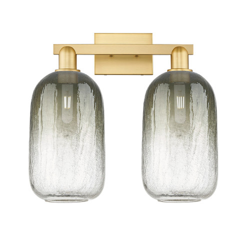Arcadia Two Light Bath Vanity in Satin Gold (405|7162WSGG4827SL)