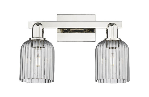 Arcadia Two Light Bath Vanity in Polished Nickel (405|7162WPNG5595SM)