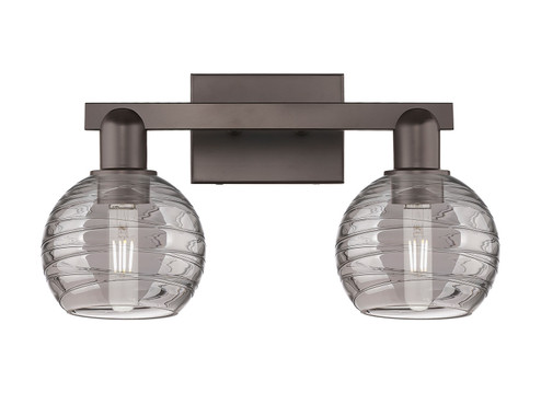 Arcadia Two Light Bath Vanity in Oil Rubbed Bronze (405|7162WOBG12136SM)