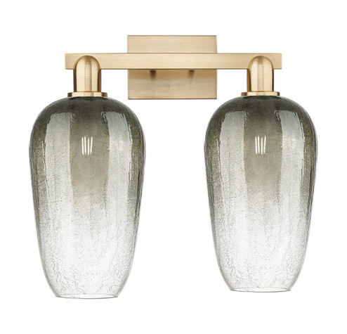 Arcadia Two Light Bath Vanity in Champagne Bronze (405|7162WCBG4847SL)