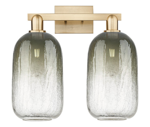 Arcadia Two Light Bath Vanity in Champagne Bronze (405|7162WCBG4827SL)