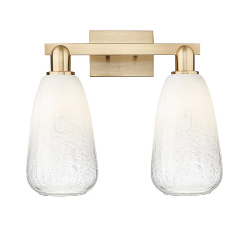 Arcadia Two Light Bath Vanity in Champagne Bronze (405|7162WCBG4806OP)