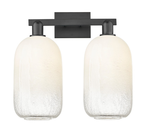 Arcadia Two Light Bath Vanity in Matte Black (405|7162WBKG4827OP)