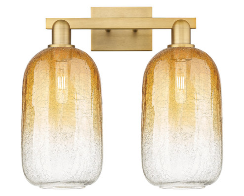 Arcadia Two Light Bath Vanity in Brushed Brass (405|7162WBBG4827AM)