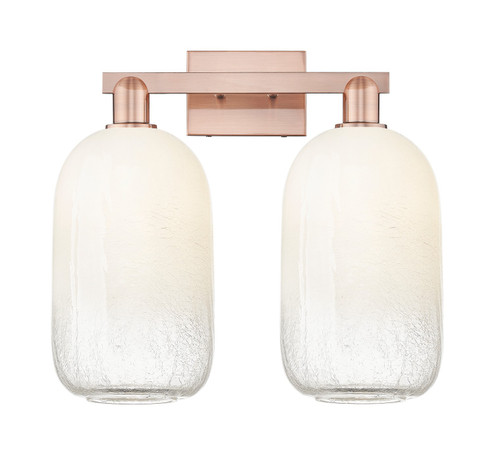 Arcadia Two Light Bath Vanity in Antique Copper (405|7162WACG4827OP)