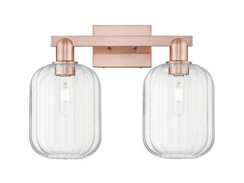 Arcadia Two Light Bath Vanity in Antique Copper (405|7162WACG4607CL)