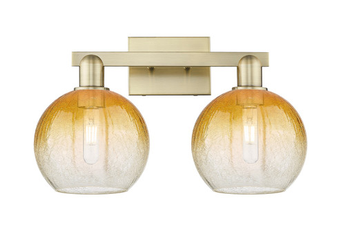 Arcadia Two Light Bath Vanity in Antique Brass (405|7162WABG4838AM)