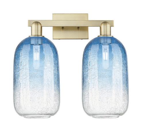 Arcadia Two Light Bath Vanity in Antique Brass (405|7162WABG4827SB)
