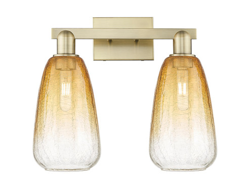 Arcadia Two Light Bath Vanity in Antique Brass (405|7162WABG4806AM)