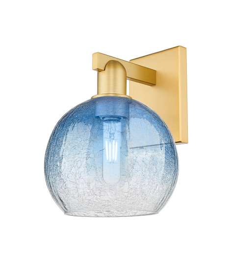 Arcadia One Light Wall Sconce in Satin Gold (405|7161WSGG4838SB)