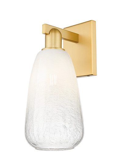Arcadia One Light Wall Sconce in Satin Gold (405|7161WSGG4806OP)
