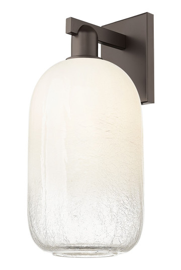 Arcadia One Light Wall Sconce in Oil Rubbed Bronze (405|7161WOBG4827OP)