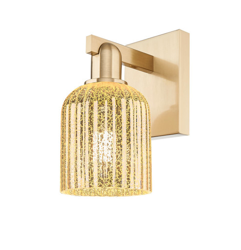 Arcadia One Light Wall Sconce in Champagne Bronze (405|7161WCBG5595ME)