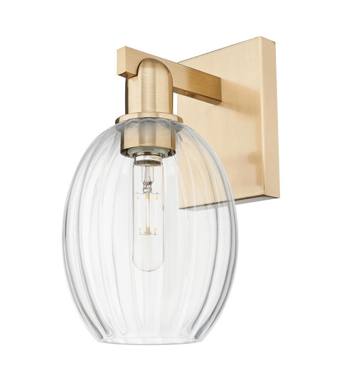 Arcadia One Light Wall Sconce in Champagne Bronze (405|7161WCBG4596CL)