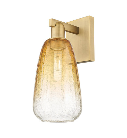 Arcadia One Light Wall Sconce in Brushed Brass (405|7161WBBG4806AM)